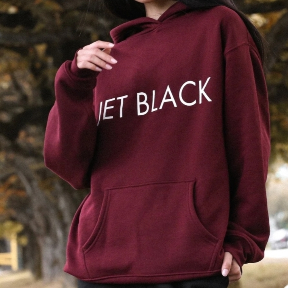 The Jet Black Core Hoodie SZ Sm/Med